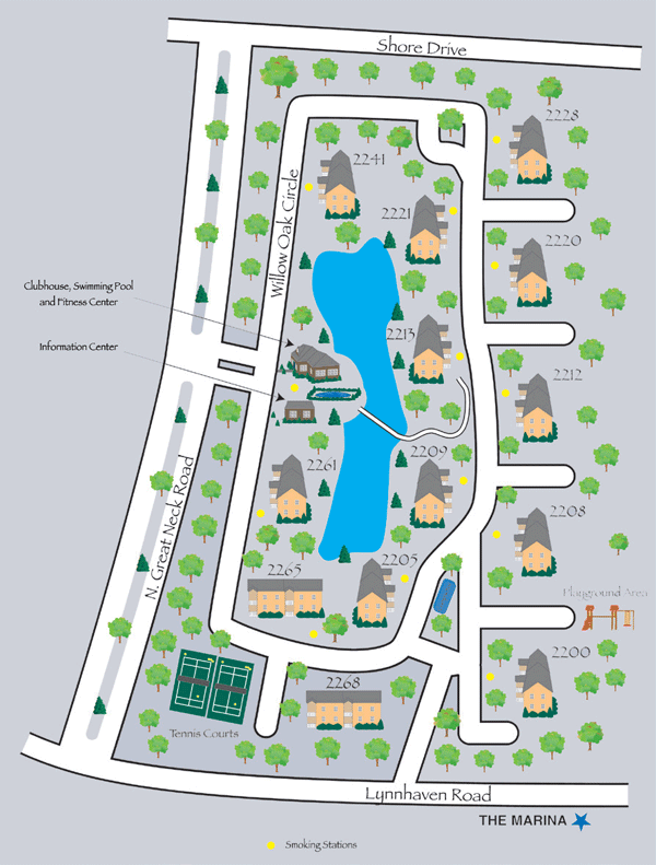 Marina-shores-map
